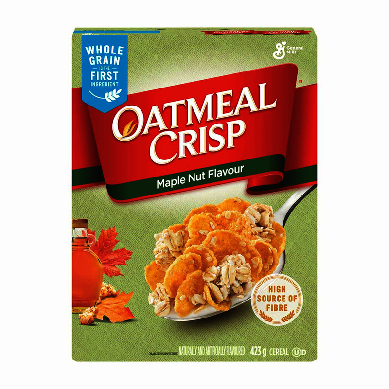 Oatmeal Crisp Maple Nut Cereal, 423 g