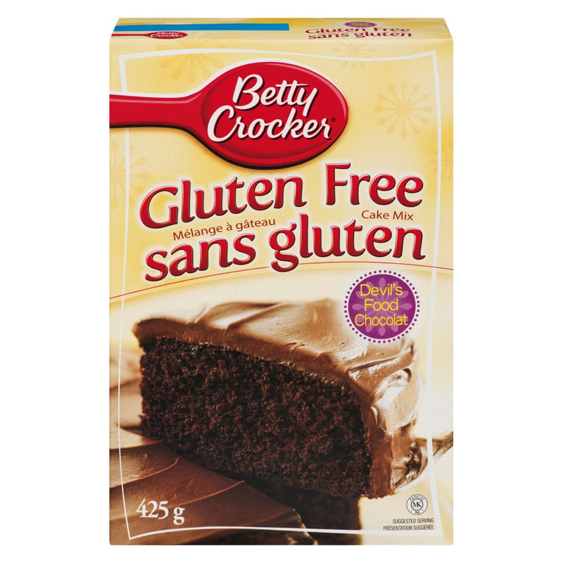Betty Crocker Gluten Free Devil's Food Cake Mix, 425 g
