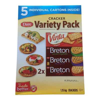 Dare Cracker Variety Pack, 1.15 kg