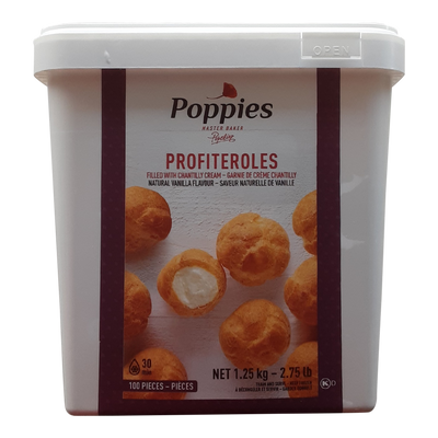 Poppies Cream Puffs, 100 ct