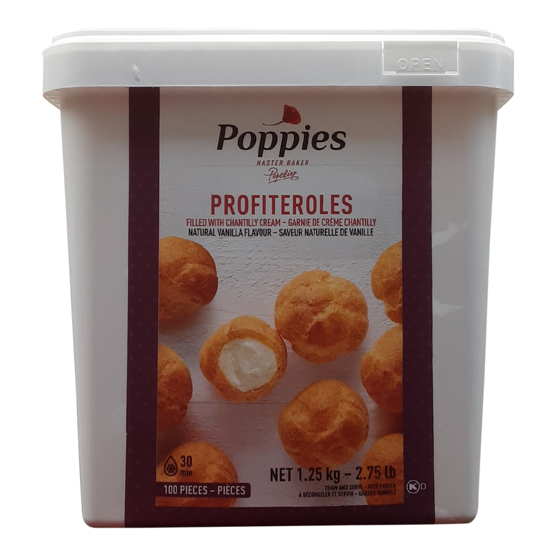 Poppies Cream Puffs, 100 ct