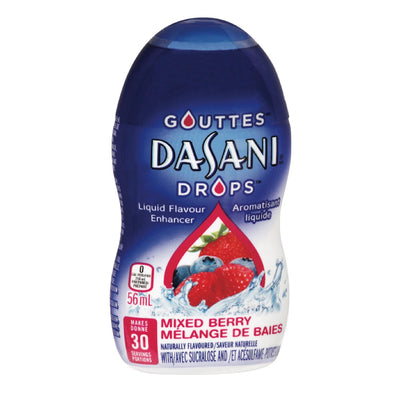 Dasani Drops Liquid Flavour Enhancer Mixed Berry, 56 mL
