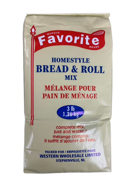 Favorite Homestyle Bread & Roll Mix, 3 lb