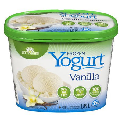 Scotsburn Vanilla Frozen Yogurt, 1.89 l