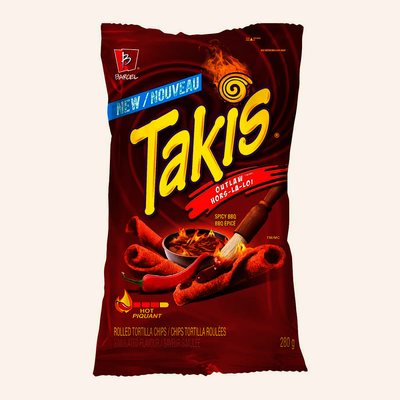 Takis Rolled Tortilla Chips, 280 g