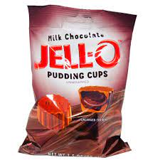 JELLO PUDDING CUP BAG