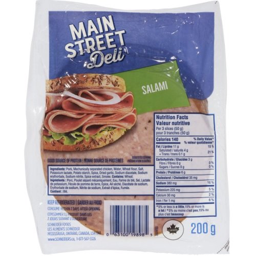 Main Street Deli Salami, 200 g