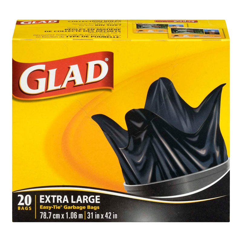 Glad Extra Large, 20 ct