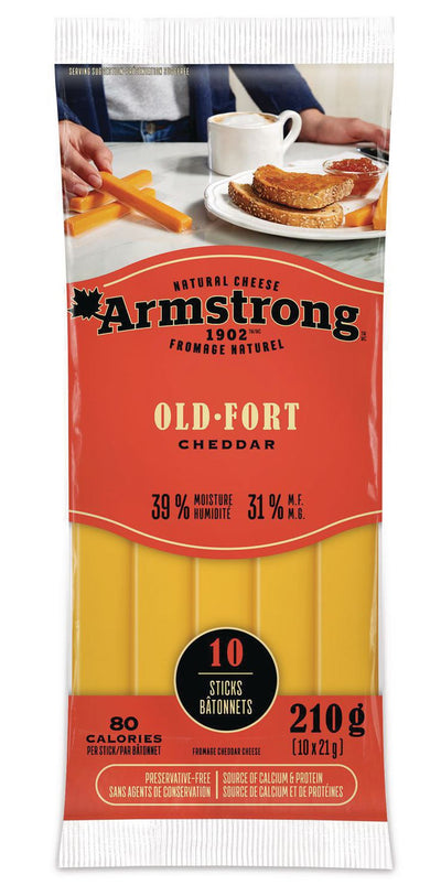 Armstrong Old Fort Cheddar Cheese, 210 g