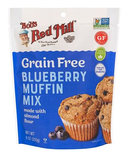 Bob's Red Mill Gluten Free Blueberry Muffin Mix, 255 g