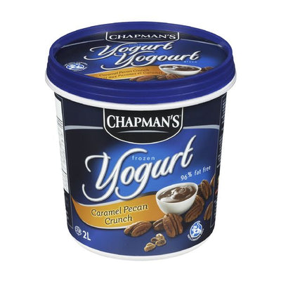 Chapman's  Frozen Yogurt Caramel Pecan Crunch, 2 L