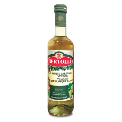 BERTOLLI WHITE BALSAMIC VINEGAR, 500mL