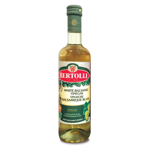 BERTOLLI WHITE BALSAMIC VINEGAR, 500mL