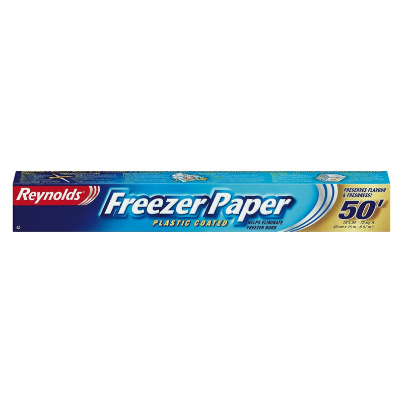 Reynolds Plastic Coated Freezer Paper 50', 1 ct