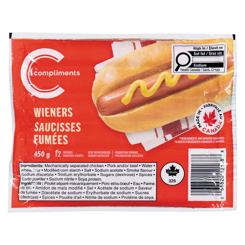 Compliments Weiners, 450 g