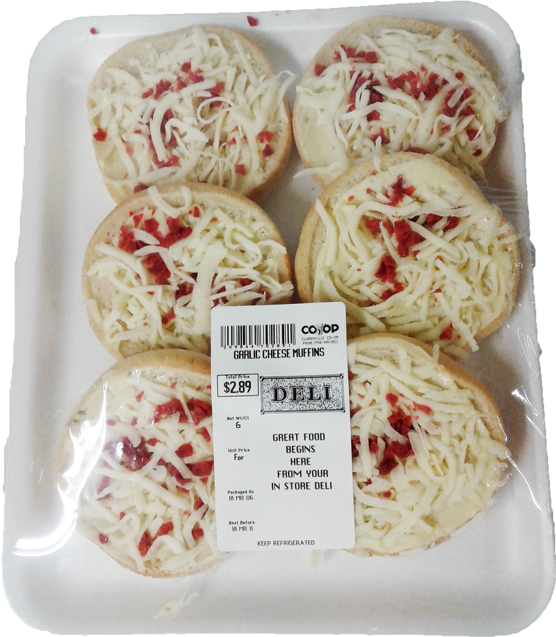 Garlic Cheese Muffins, 6 pk