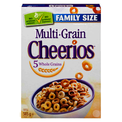 General Mills Family Size Multi-Grain Cheerios, 585 g