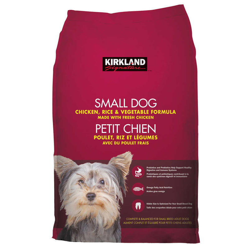 Kirkland Small Dog Chicken Rice And Vegetable Formula, 1 ct