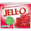 JELL-O STRAWBERRY-BANANA JELLY POWDER, 85g