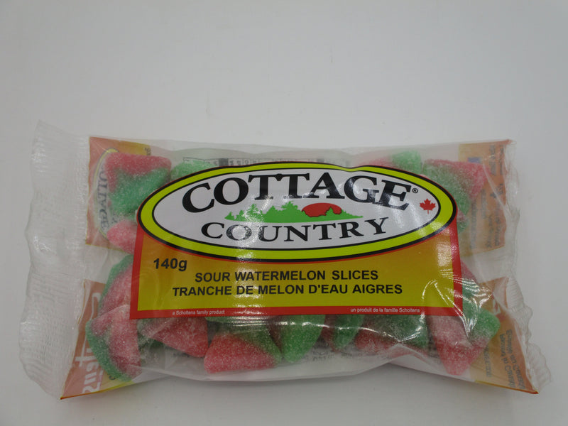 Cottage Country Sour Watermelon Slices, 140 g