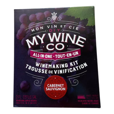 My Wine Co Cabernet Sauvignon Winemaking Kit, 2.17 l