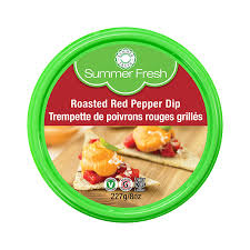 Summer Fresh Roasted Red Pepper Dip, 227g