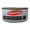 Favorite Flaked Light Tuna In Water, 120 g