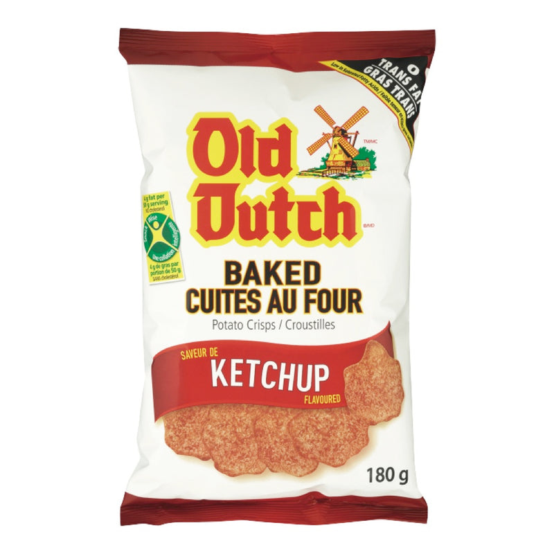 Old Dutch Baked Ketchup Crisps, 200 g