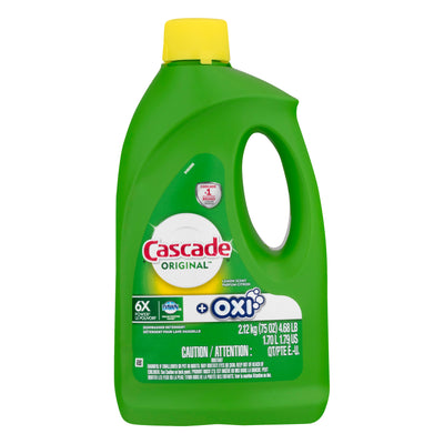 Cascade With Clorox Dishwasher Detergent Lemon Scent, 1.70 L