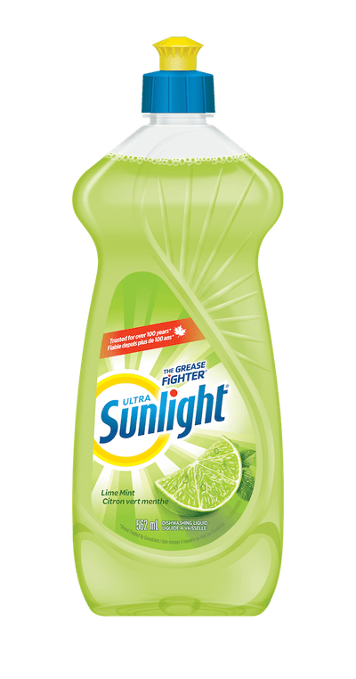 Sunlight Lime Mint Dish Liquid, 562 mL