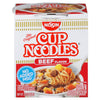 Nissin Cup Noodles Beef Ramen Noodle Soup, 64 g