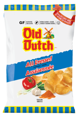 OLD DUTCH ALL DRESSED CHIPS, 235g