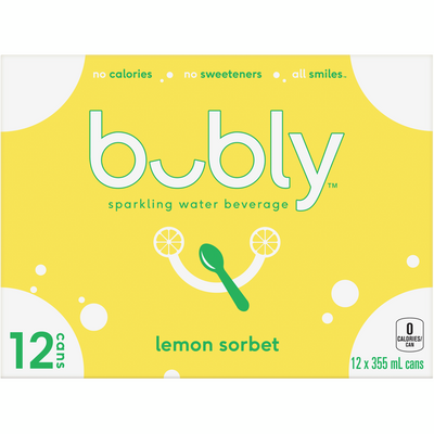 BUBLY LEMON SORBET