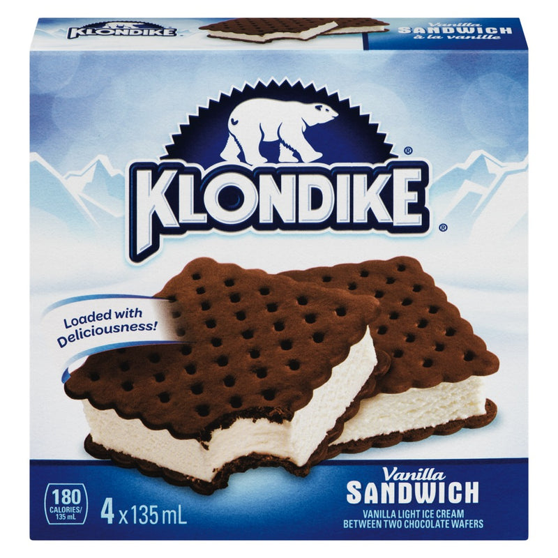 Klondike Vanilla Ice Cream Sandwiches