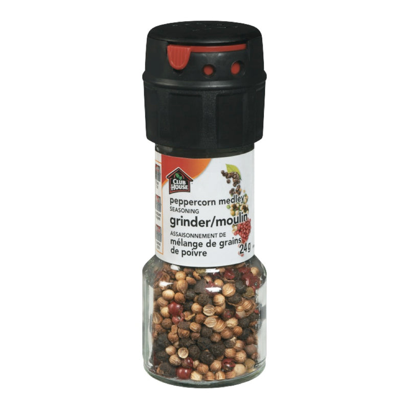Club House Peppercorn Medley Grinder, 24 g