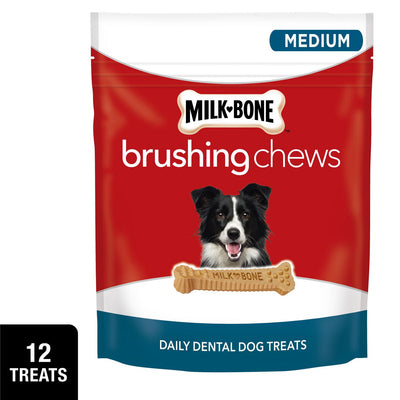 MILK BONE BRUSHING CHEWS SMALL/MEDIUM, 267g