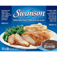 Swanson Stuffing Baked Turkey Dinner, 383 g