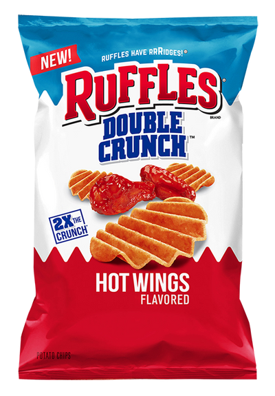 Ruffles Double Crunch Hot Wings, 1 ct