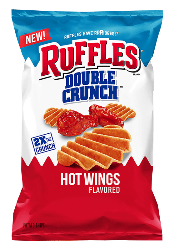 Ruffles Double Crunch Hot Wings, 1 ct