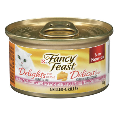 Fancy Feast Delights Chicken With Cheddar, 85 g
