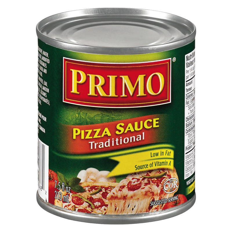 Primo Pizza Sauce Traditional, 213 mL