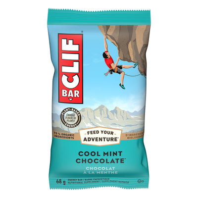 Cliff Bar Cool Mint Chocolate Flavour Energy Bar, 60 g