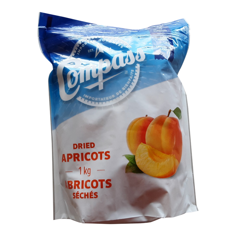 Compass Dried Apricots, 1 kg