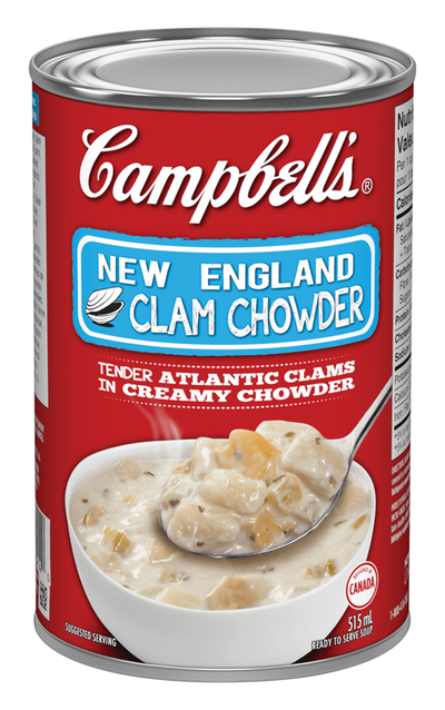 Campbell's New England Clam Chowder, 515 mL