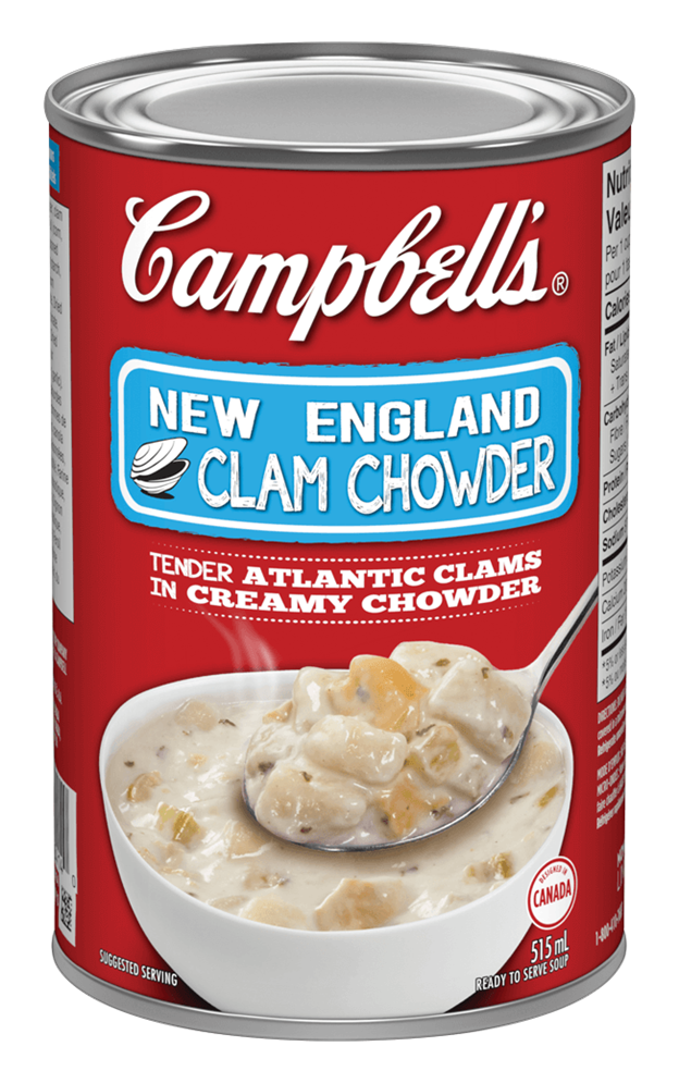 Campbell's New England Clam Chowder, 515 mL