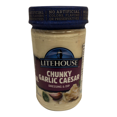 Litehouse Chunky Garlic Caesar Dressing & Dip, 1 ct