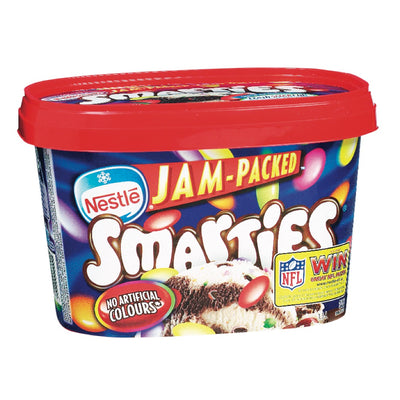 Nestle Jam-Packed Smarties Ice Cream, 1.5 l