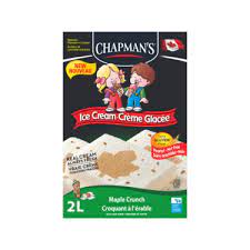 Chapman's Maple Crunch Ice Cream Brick, 2L
