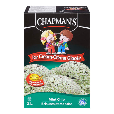 Chapman's Ice Cream Mint Chip, 2L Brick
