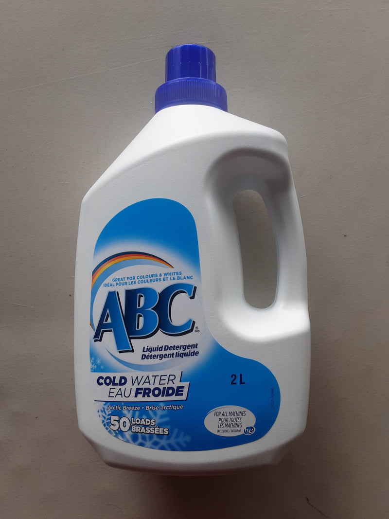 ABC ARCTIC BREEZE COLD WATER LAUNDRY DETERGENT, 2L